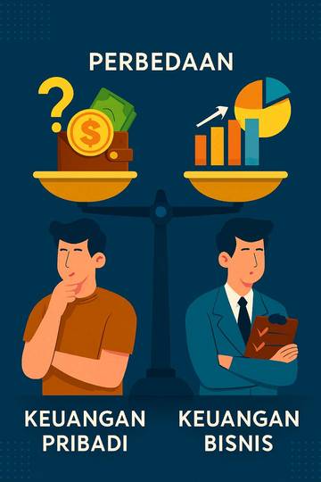 Keuangan Pribadi vs Keuangan Bisnis
