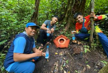 Rafflesia Arnoldii Mekar di Kawasan Pemancar RRI Bukittinggi