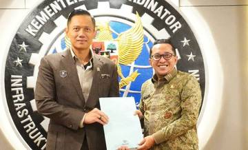 Bupati Tanah Datar Sampaikan Usulan Perbaikan Infrastruktur KemenkoInfra