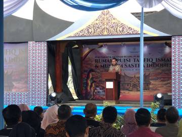 Aktivasi Rumah Puisi Dorong Kreativitas dan Budaya Nasional