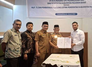 Pasaman Barat Kerja Sama Dengan PLN Padangsidimpuan