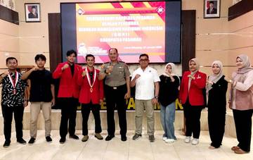 GMNI Siap Jalin Kerja Sama dengan Polres Pasaman