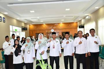 Sambut ASN Redistribusi: Kakan Kemenag Berikan Pembinaan