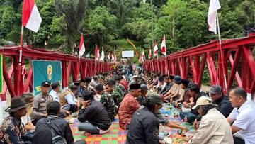 6 Jembatan Dibangun TNI Di Kabupaten Agam Rampung