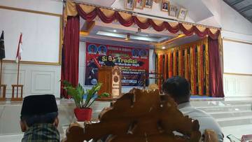 Cabdin I Sumbar Launching SilekTradisi SMAN 1 Bukittinggi