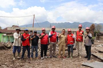 15 Unit Rumah Tumbuh di Malalak, PMI Jaksel