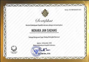 Cagar Budaya Bukittinggi Ditetapkan Sebagai Cagar Budaya Nasional