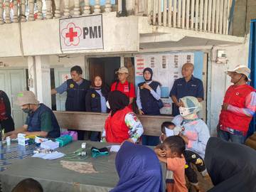 PMI Gandeng Universitas Borobudur Salurkan Bantuan Bencana