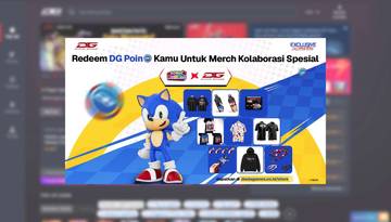 Top Up DuniaGames, Dapat Merchandise Eksklusif Sonic Rumble