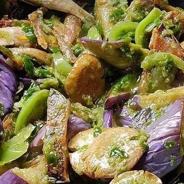 Jariang , ikan asin, taruang lado mudo 