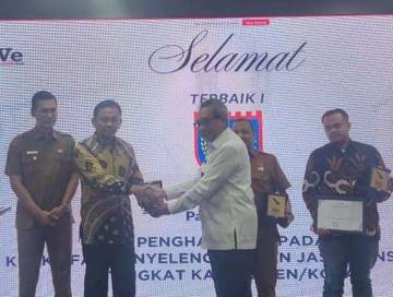 Dinas PUPR Payakumbuh Raih Penghargaan Terbaik Jasa Konstruksi