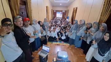 SMAN 1 Rao Gandeng Booming Training LDK OSIS