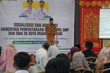 Padang Panjang Perkuat Mutu Perpustakaan Sekolah Terus Maju