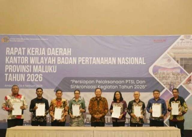 Kanwil BPN Maluku & Pertanahan SBT Perkuat Kerjasama