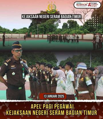 Kejari SBT Tegaskan Profesional Tangani Perkara Hukum