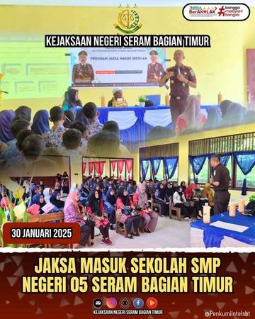 Kejaksaan Rutin Laksanakan Program Jaksa Masuk Sekolah di SBT
