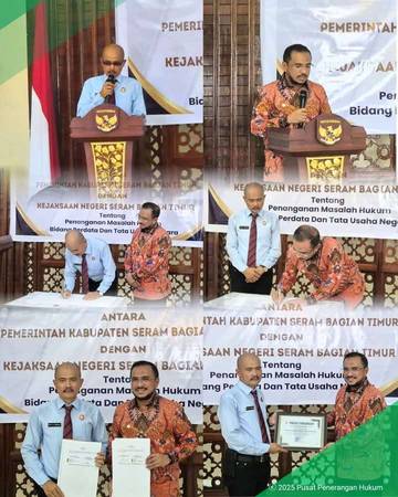Kejari & Pemkab SBT Lanjutkan Kerjasama