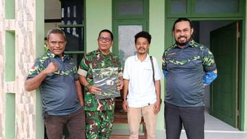 Koramil Bula Jalin Kemitraan dengan Insan Pers 