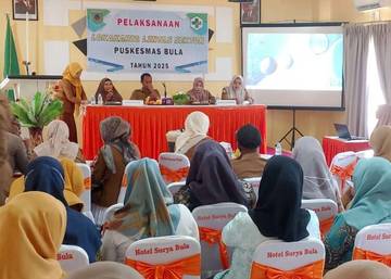 Puskesmas Bula Satukan Visi Tingkatkan Layanan Kesehatan