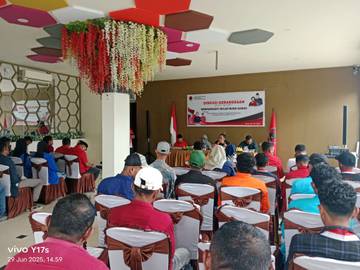 PDIP SBT Diskusi Kebangsaan Peringati Bulan Bung Karno