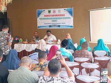 Wabup SBT Tekankan Komitmen Lintas Sektor Turunkan Stunting