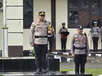 Polres SBT Gelar Apel Operasi Zebra Salawaku 2025
