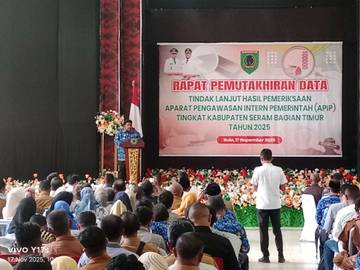 Wabup SBT Minta OPD Tindaklanjuti Hasil Pemeriksaan APIP