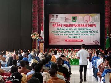 Pemkab SBT Mutakhirkan Data Hasil Tindaklanjut Pemeriksaan APIP,Ini Tujuannya 