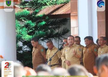 Tahun Baru, Bupati Fachri Ajak ASN Pemkab SBT Semangat Kerja