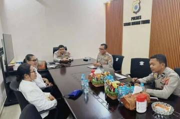 Kantor Pertanahan & Polres SBT Bahas Leglitas Aset Tanah