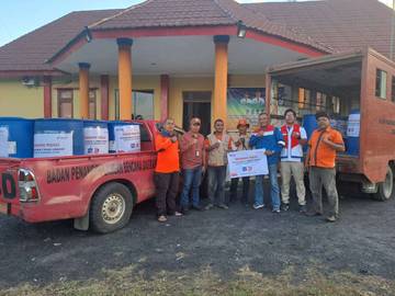 Pertamina Salurkan 4.000 Liter BBM untuk Percepatan Pemulihan Banjir-Longsor Halmahera Utara