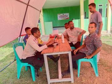 Warga Sekitar Lokasi Semburan Gas Kalrez Masih Berjaga