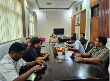 Peringati HPN 2026, PWI SBT Silaturahmi ke Polres