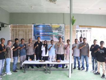 Peringati HPN, Polres SBT Gelar Coffee Break Bersama Insan Pers