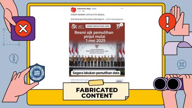 [HOAX] Tautan “Pendaftaran Pemutihan Pinjaman Online”
