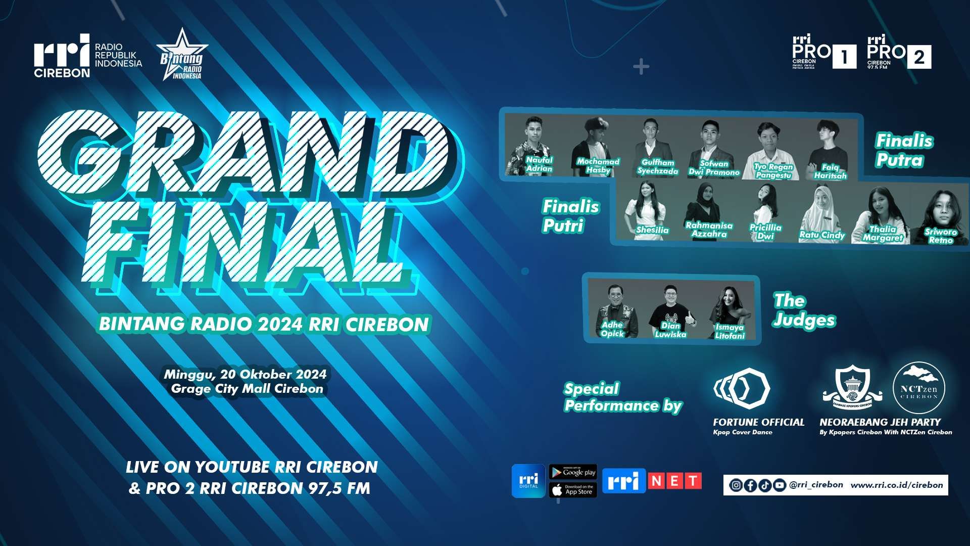 Grand Final Bintang Radio RRI Cirebon Segera Digelar - RRI.co.id