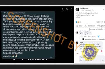 Hoaks Mematikan Gadget Mulai Tengah Malam Waspada Radiasi