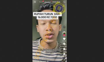 [HOAX] Rupiah Turun dari 16.000 ke 7.000
