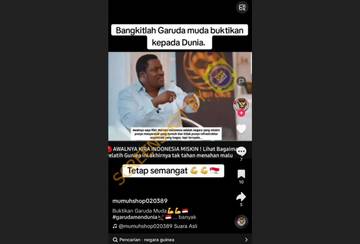 [HOAX] Pelatih Guinea Menyebut Indonesia Merupakan Negara Miskin