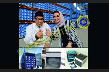 [HOAX] Foto Quraish Shihab dan Najwa Shihab Promosi AC