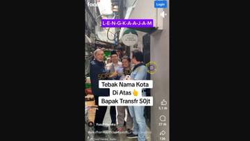 [HOAX] Jusuf Hamka Bagikan Hadiah dengan Tebak Nama Kota