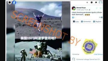 [HOAX] Video Lokasi Shooting Pendaratan Apollo di Bulan