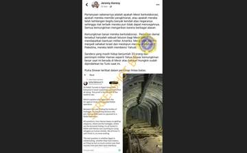 [HOAX] Terowongan Penghubung Rafah ke Mesir