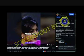 [HOAX] Bahaya Terkait WHO Pandemic Treaty