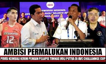 [HOAX] PBVSI Kirim Pemain Pelapis untuk Permalukan Indonesia
