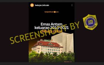 [HOAX] Emas Antam Keluaran 2010-2021 Palsu