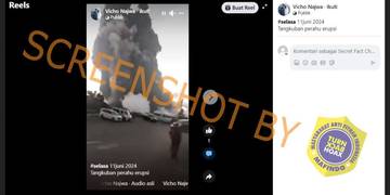 [HOAX] Video Tangkuban Perahu Erupsi