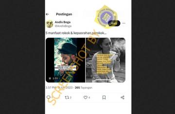 [HOAX] Merokok Mencegah Parkinson, Jantung, Asma, TBC, dan Obesitas