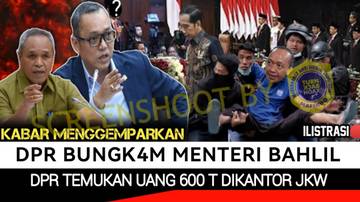[HOAX] DPR Menemukan Uang 600T di Istana Negara