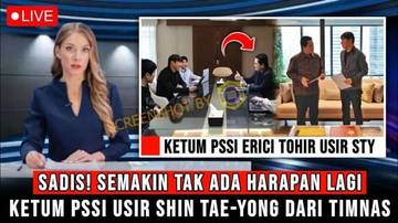 [HOAX] Ketua Umum PSSI Erick Thohir Usir Shin Tae Yong